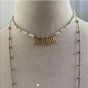 👩🏼‍🦱long double necklace👩‍🏫